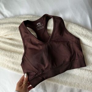 AYBL Chocolate Brown Sports Bra
